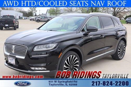 Black 2022 Lincoln Nautilus Black Label