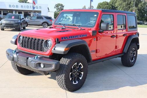 Firecracker Red Clearcoat 2025 Jeep Wrangler 4xe Rubicon