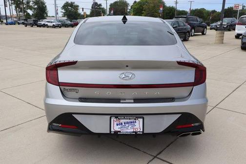 Shimmering Silver Pearl 2022 Hyundai SONATA SEL