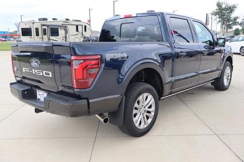Blue 2024 Ford F-150 King Ranch