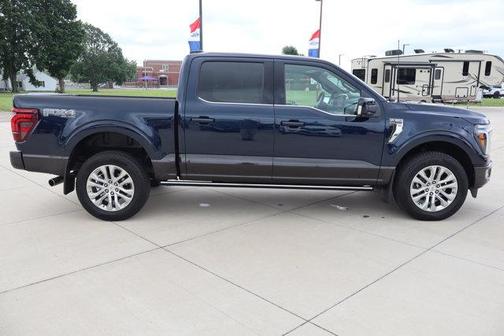 Blue 2024 Ford F-150 King Ranch