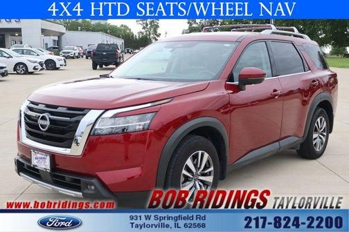 Scarlet Ember 2023 Nissan Pathfinder SL