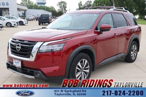 Scarlet Ember 2023 Nissan Pathfinder SL