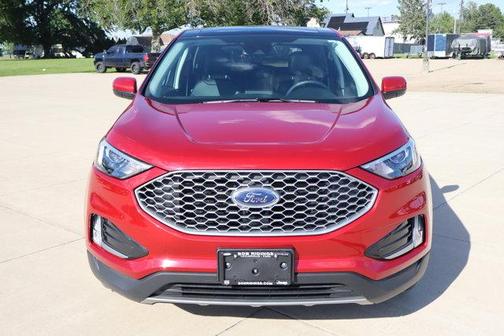 Red 2023 Ford Edge SEL