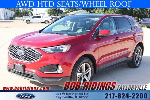 Red 2023 Ford Edge SEL