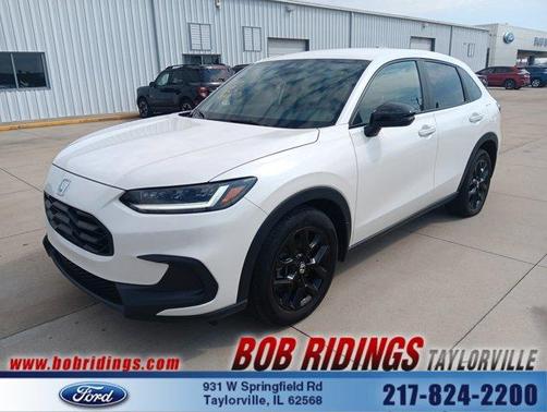 White 2025 Honda HR-V Sport