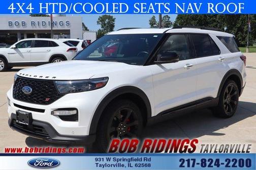 Star White 2022 Ford Explorer ST