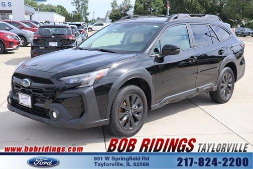 Crystal Black Silica 2023 Subaru Outback Onyx Edition