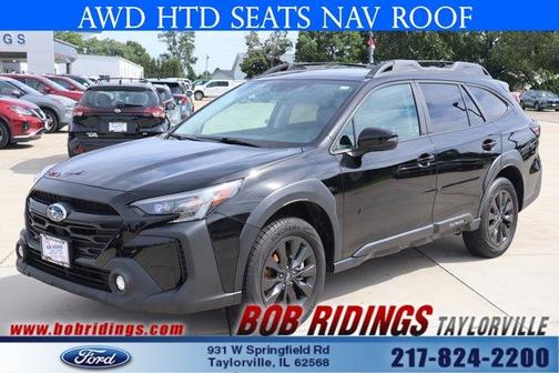 Crystal Black Silica 2023 Subaru Outback Onyx Edition