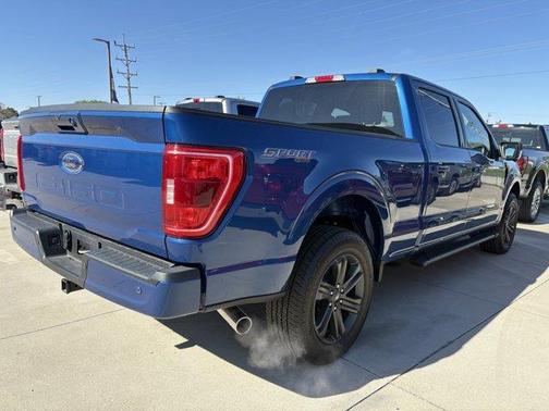 Blue 2023 Ford F-150 XLT