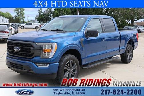 Blue 2023 Ford F-150 XLT