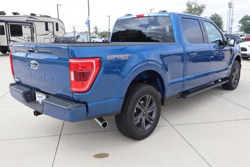 Blue 2023 Ford F-150 XLT