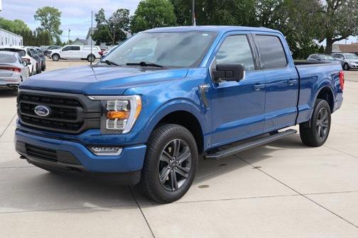Blue 2023 Ford F-150 XLT