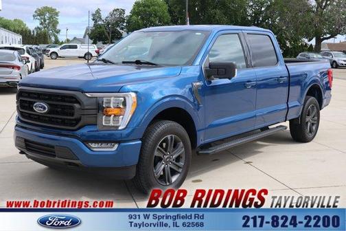 Blue 2023 Ford F-150 XLT