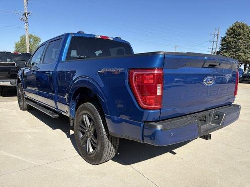 Blue 2023 Ford F-150 XLT