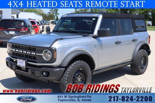Silver 2022 Ford Bronco Black Diamond