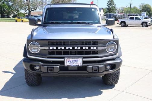 Silver 2022 Ford Bronco Black Diamond