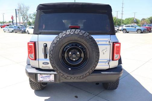 Silver 2022 Ford Bronco Black Diamond