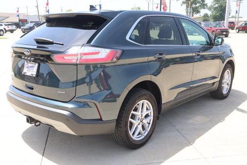 Blue 2024 Ford Edge SEL