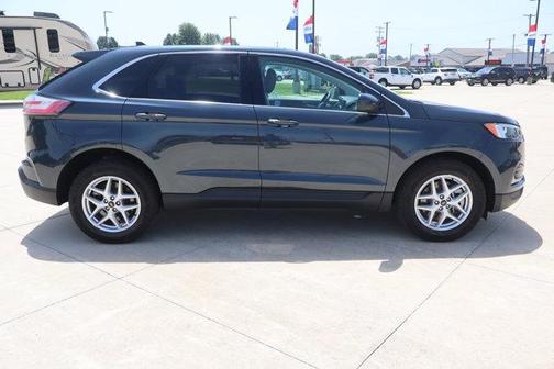 Blue 2024 Ford Edge SEL