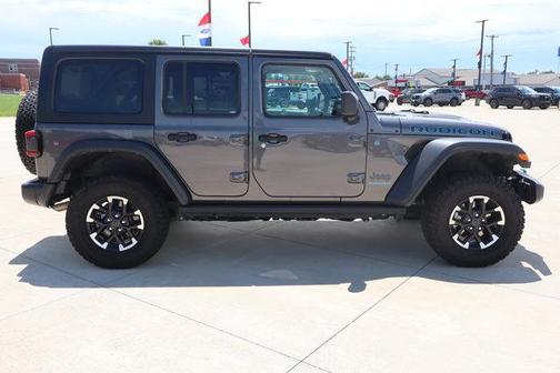 Granite Crystal Clearcoat Metallic 2025 Jeep Wrangler 4xe Rubicon