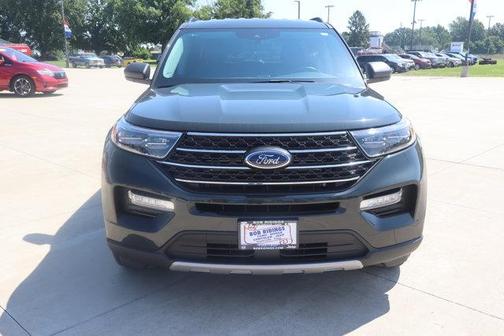 Green 2023 Ford Explorer XLT