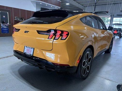 Yellow 2023 Ford Mustang Mach-E GT