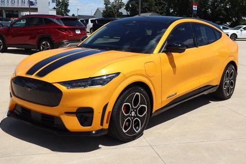 Yellow 2023 Ford Mustang Mach-E GT
