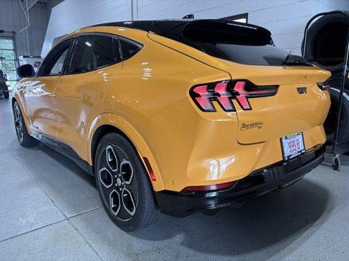 Yellow 2023 Ford Mustang Mach-E GT