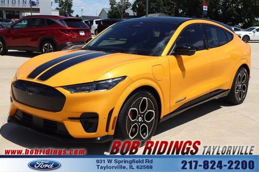 Yellow 2023 Ford Mustang Mach-E GT
