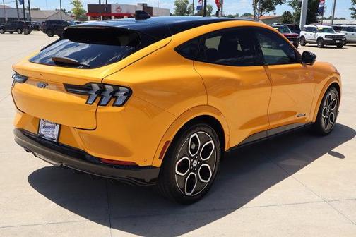 Yellow 2023 Ford Mustang Mach-E GT
