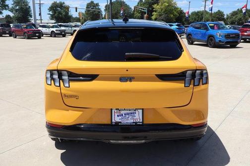 Yellow 2023 Ford Mustang Mach-E GT