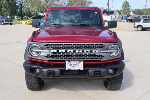 Red 2025 Ford Bronco Badlands