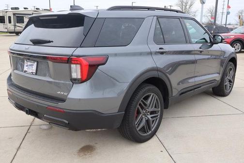 Gray 2025 Ford Explorer ST-Line