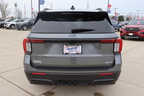 Gray 2025 Ford Explorer ST-Line