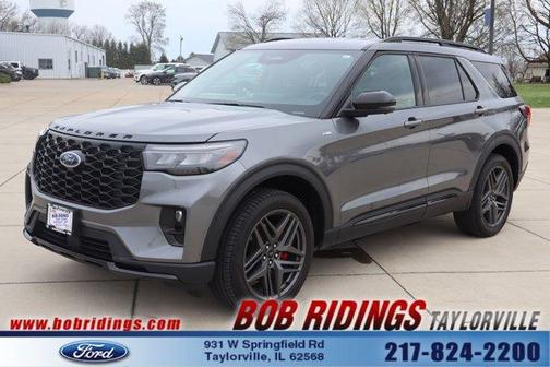 Gray 2025 Ford Explorer ST-Line