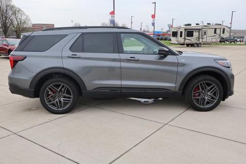 Gray 2025 Ford Explorer ST-Line