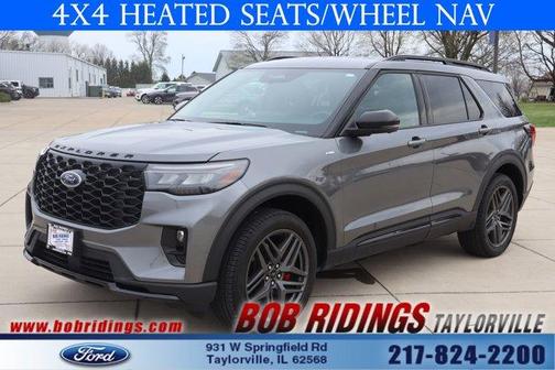 Gray 2025 Ford Explorer ST-Line