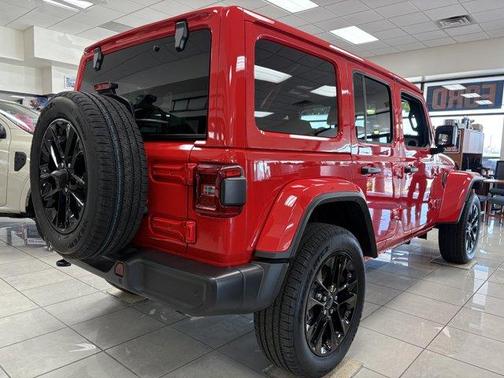 Firecracker Red Clearcoat 2025 Jeep Wrangler 4xe Sahara
