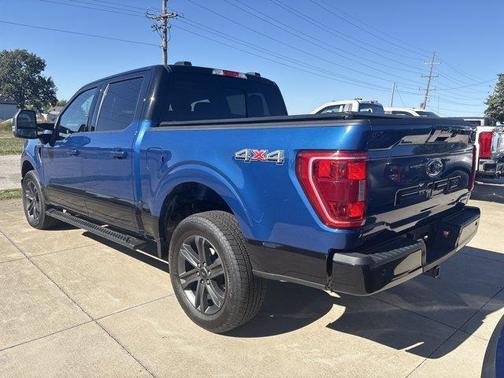 Blue 2023 Ford F-150 XLT