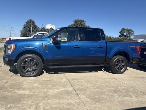 Blue 2023 Ford F-150 XLT