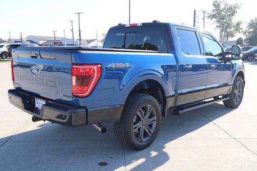 Blue 2023 Ford F-150 XLT