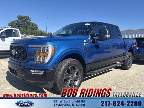 Blue 2023 Ford F-150 XLT