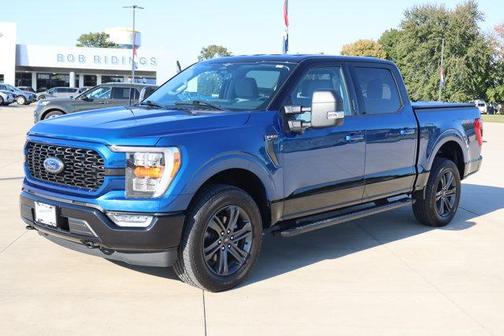 Blue 2023 Ford F-150 XLT