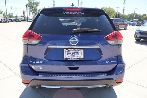 Caspian Blue 2017 Nissan Rogue SV