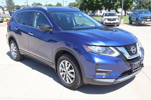 Caspian Blue 2017 Nissan Rogue SV