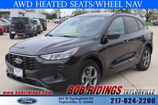 Black 2024 Ford Escape ST-Line