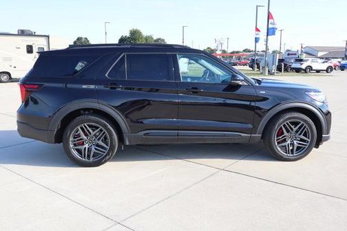 Black 2025 Ford Explorer ST-Line