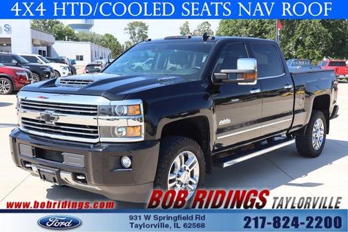 Black 2017 Chevrolet Silverado 2500 High Country