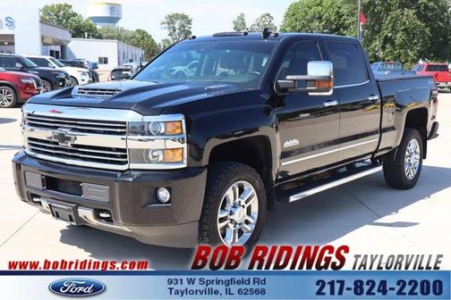 Black 2017 Chevrolet Silverado 2500 High Country